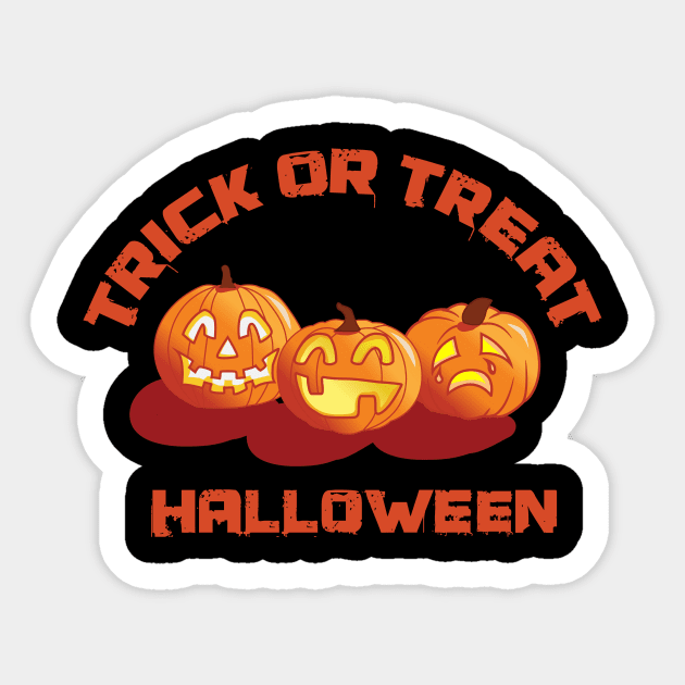 Funny Halloween Monsters Family Sticker by bishoparts7